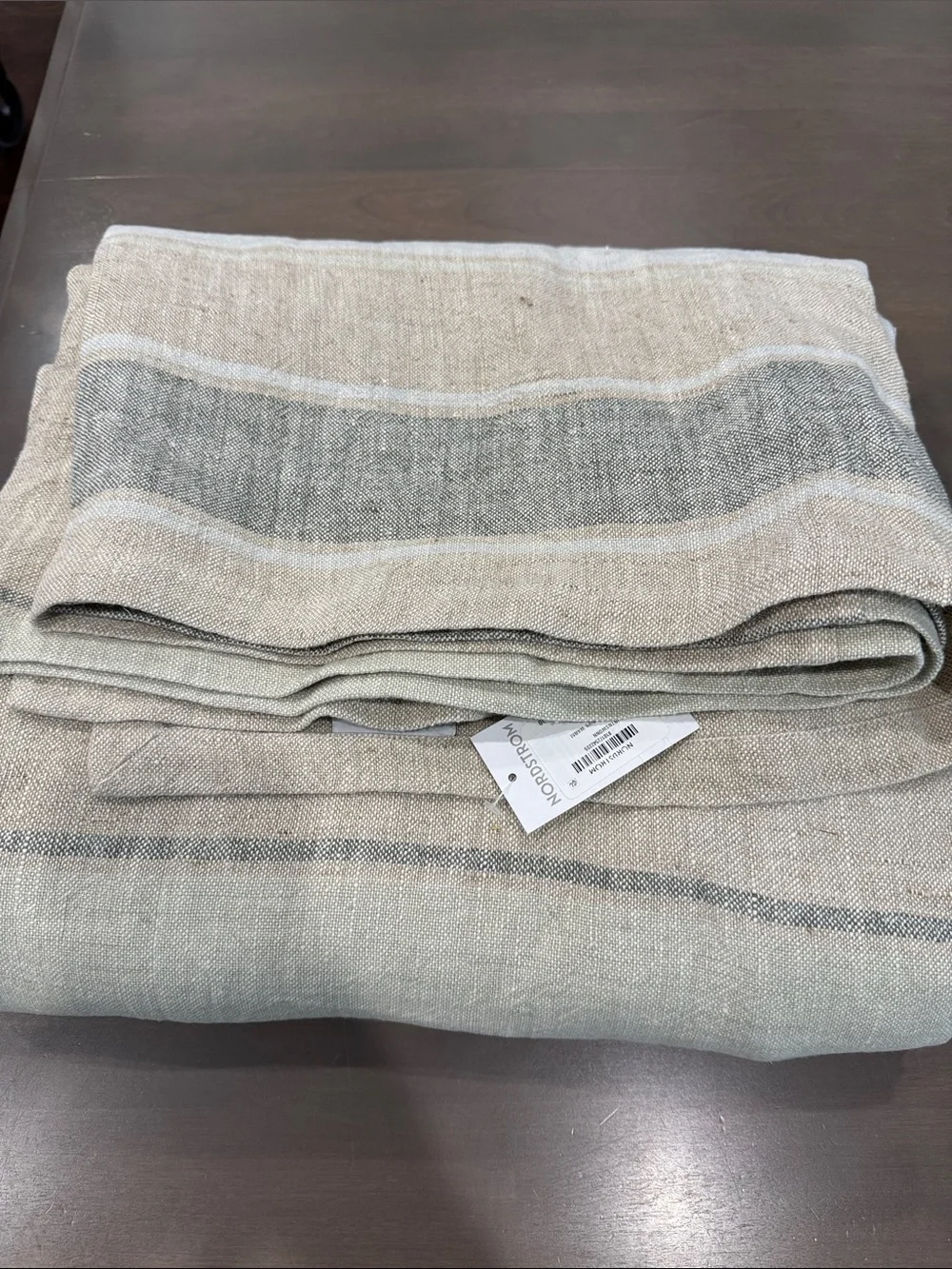 NWT Parachute Linen Heritage Linen Bed Cover $349 MSRP
